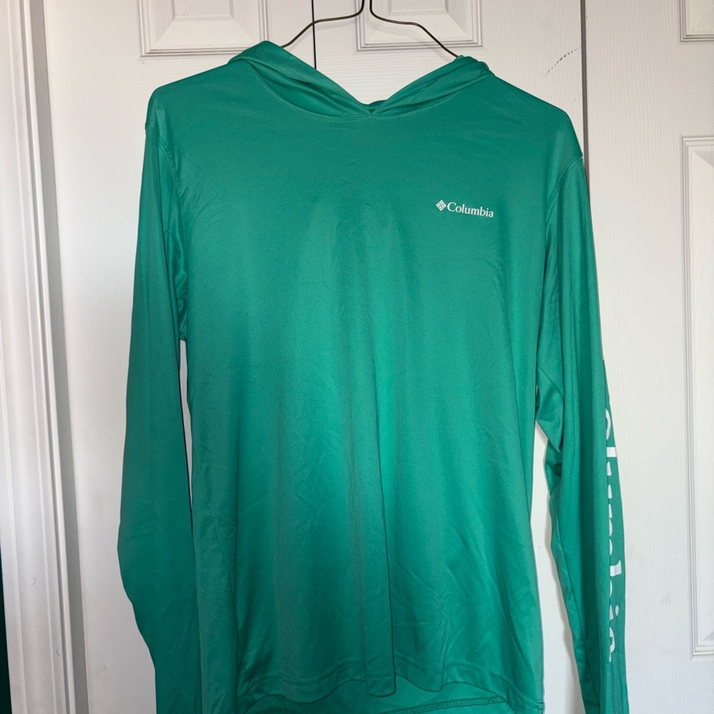 Columbia Green Long Sleeve Hoodie